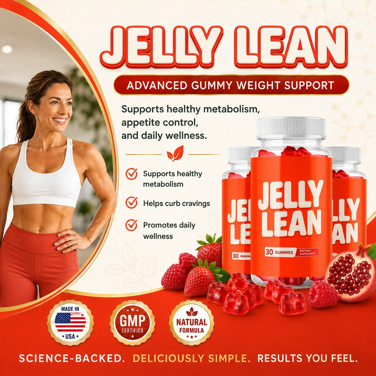 JellyLean supplement bottles